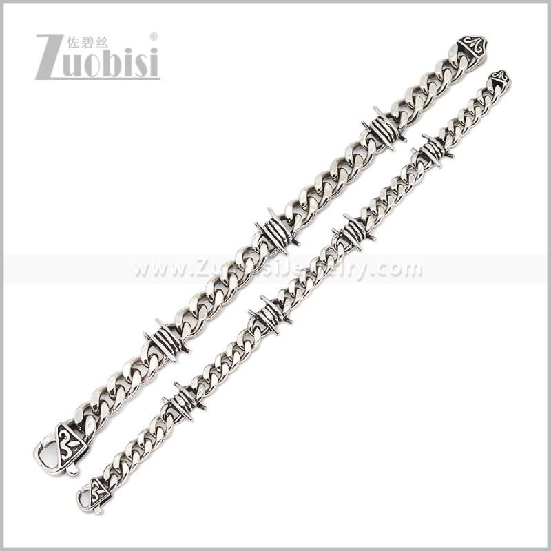 Stainless Steel Bracelet b011169S2