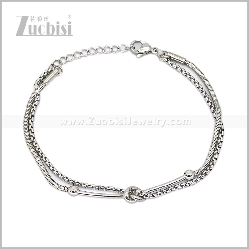 Stainless Steel Bracelet b011173S