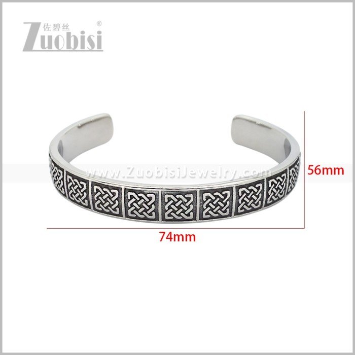 Stainless Steel Bangle b011140S