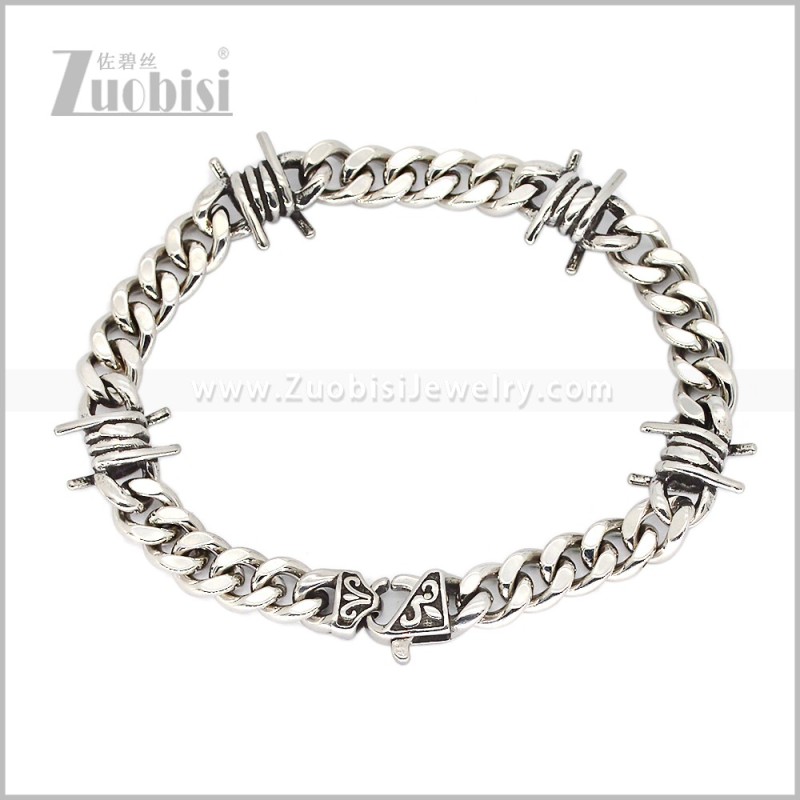 Stainless Steel Bracelet b011169S