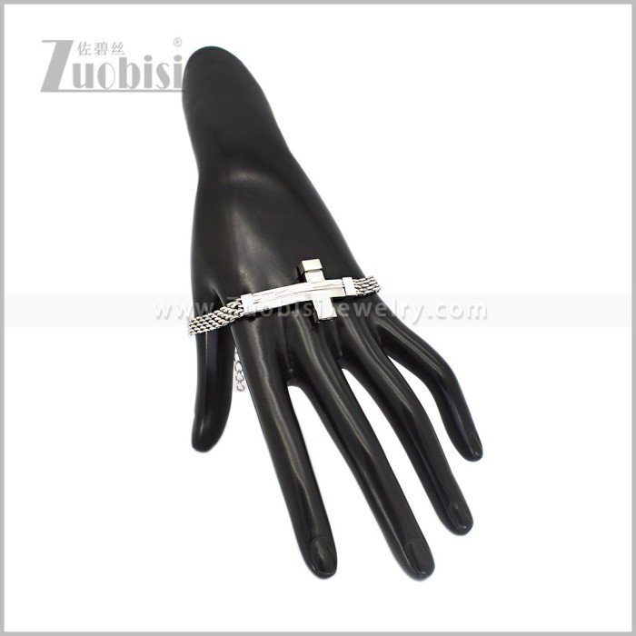 Stainless Steel Bracelet b011172S