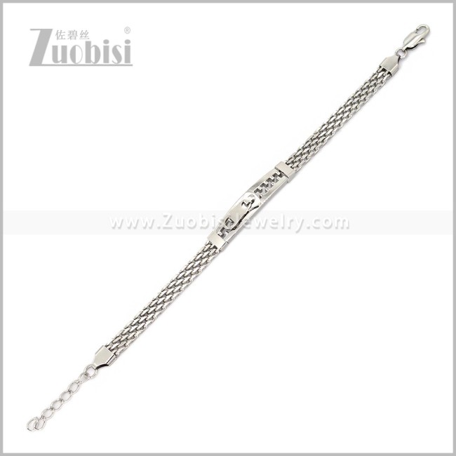 Stainless Steel Bracelet b011171S