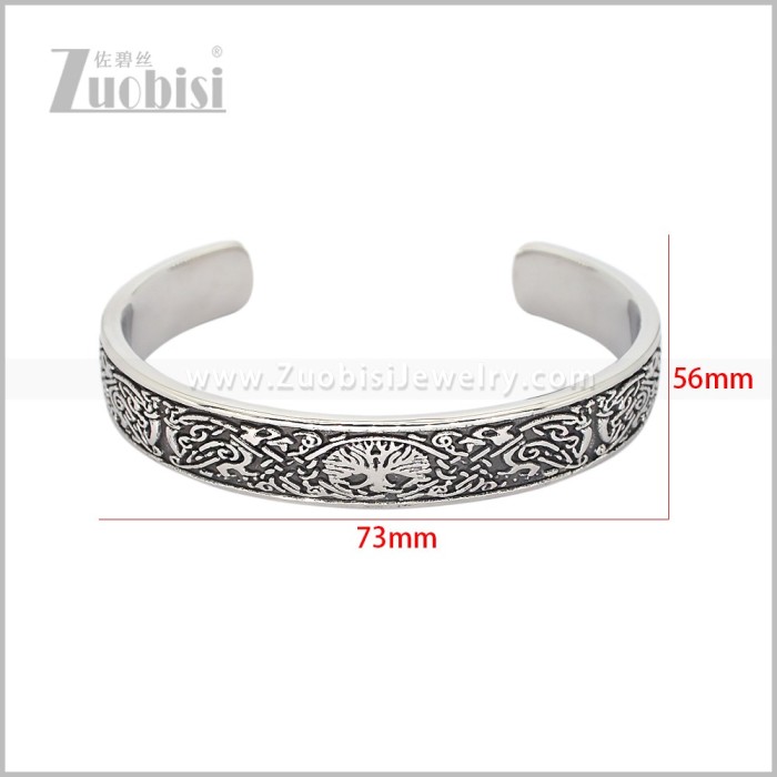 Stainless Steel Bangle b011135S
