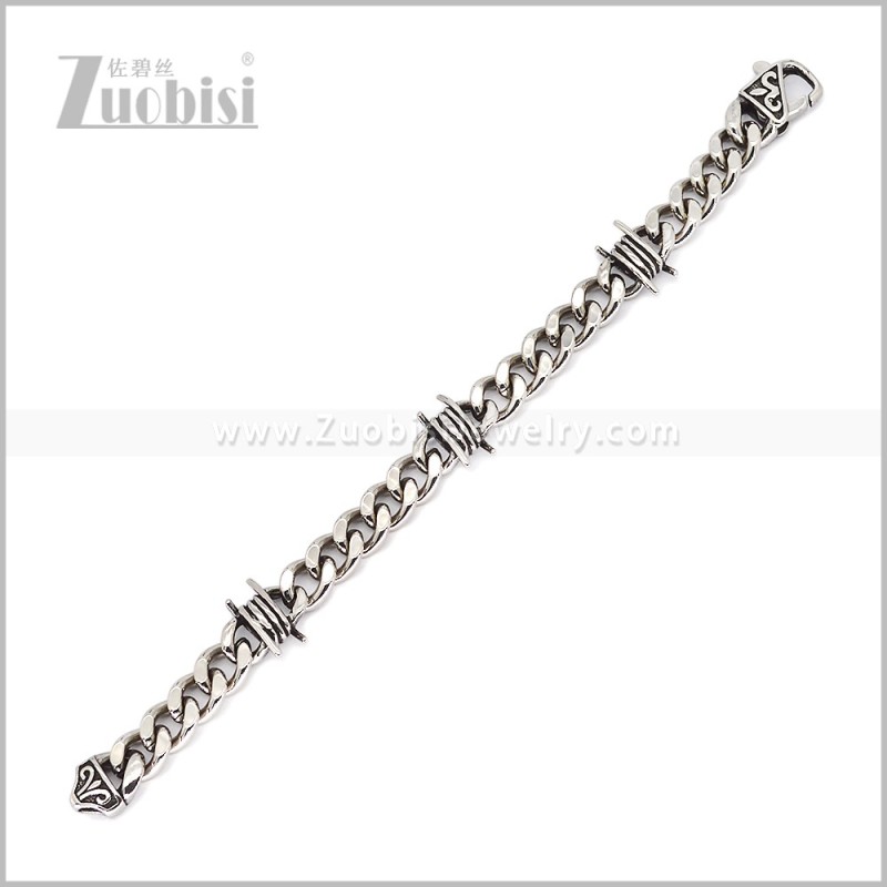 Stainless Steel Bracelet b011169S2