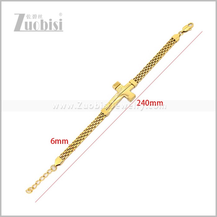 Stainless Steel Bracelet b011172G