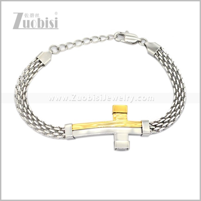 Stainless Steel Bracelet b011172SG