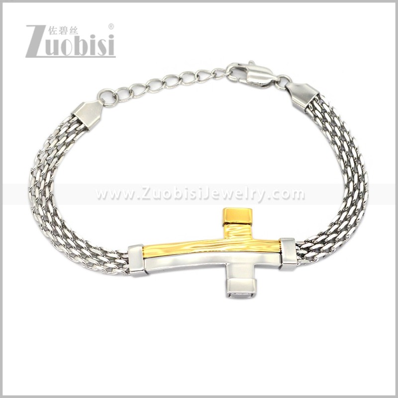 Stainless Steel Bracelet b011172SG