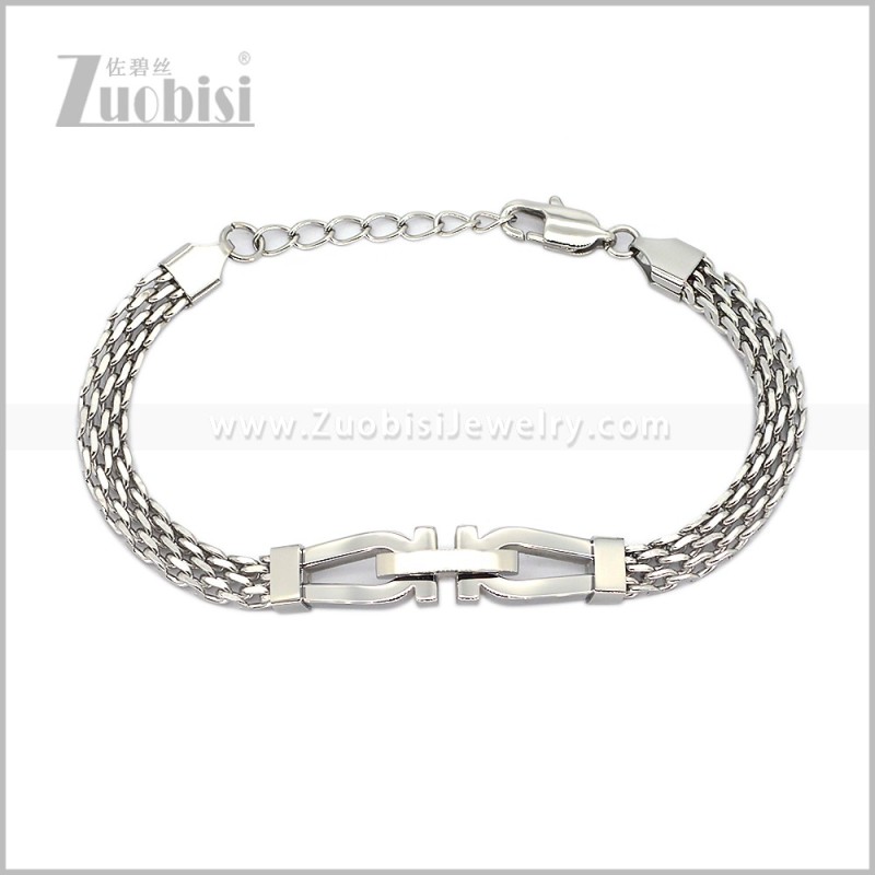 Stainless Steel Bracelet b011186S