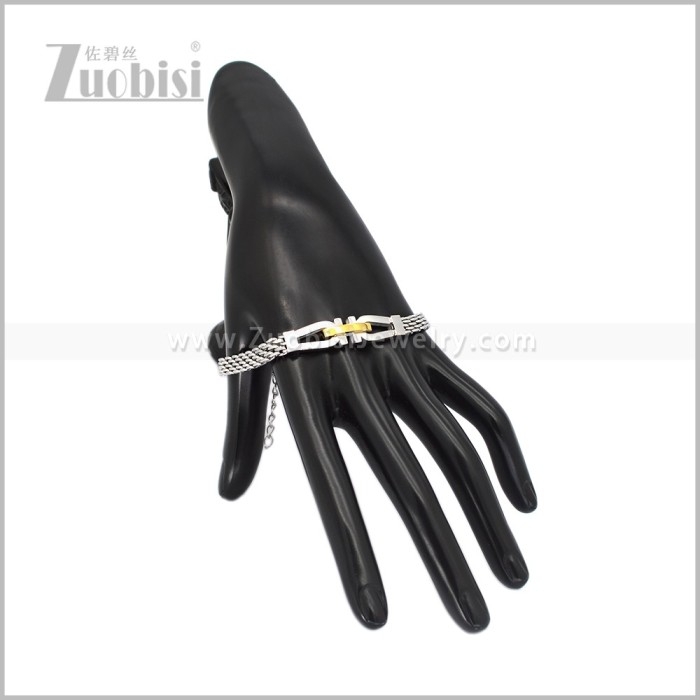 Stainless Steel Bracelet b011186SG
