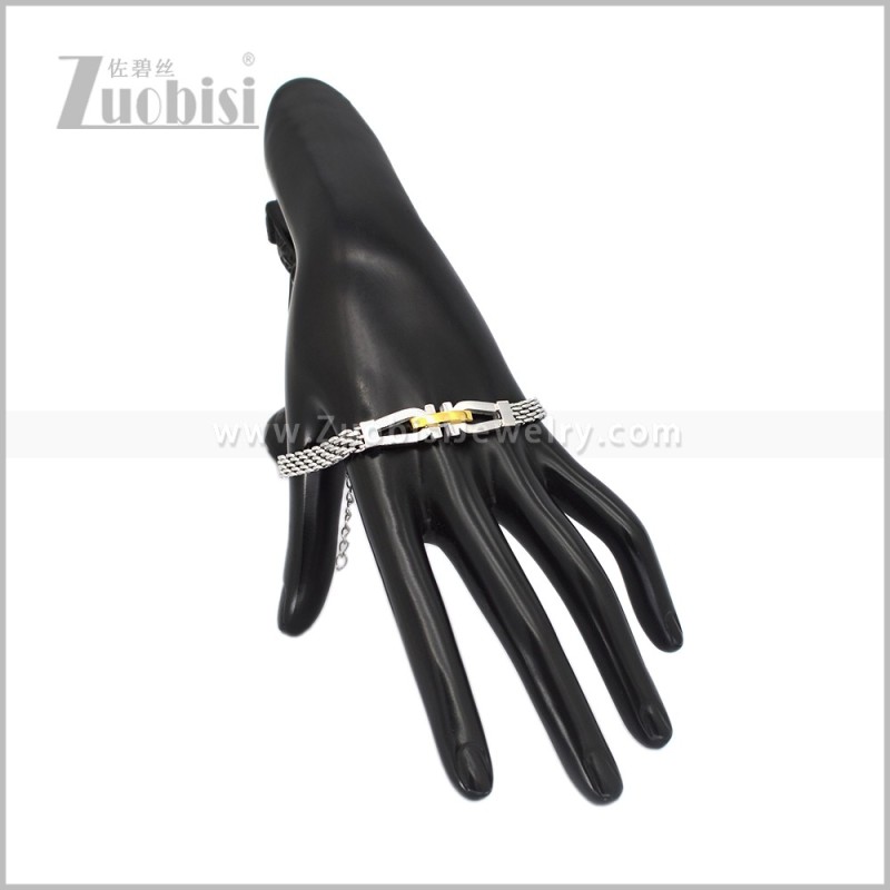 Stainless Steel Bracelet b011186SG