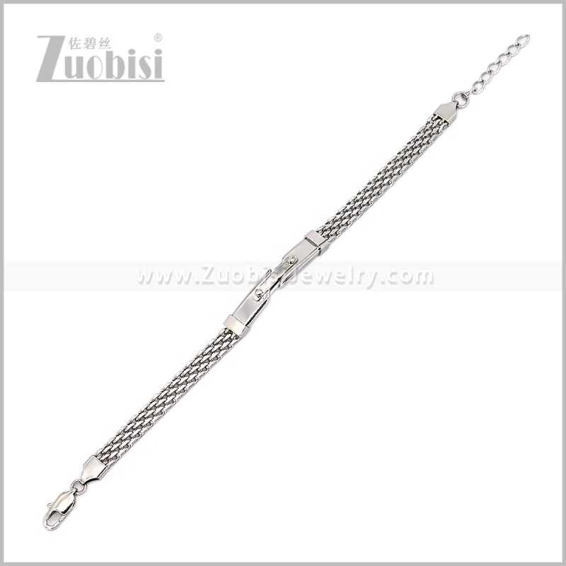 Stainless Steel Bracelet b011180S