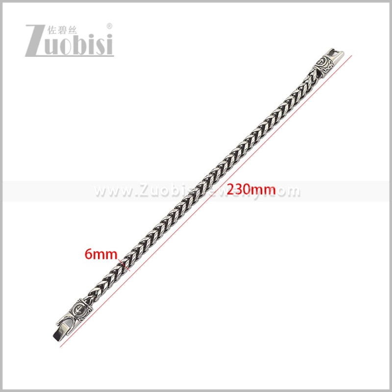 Stainless Steel Bracelet b011216S