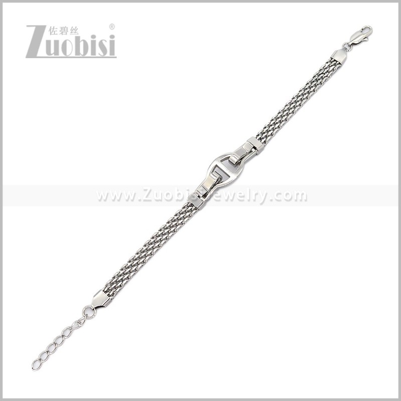 Stainless Steel Bracelet b011177S