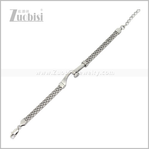 Stainless Steel Bracelet b011183S