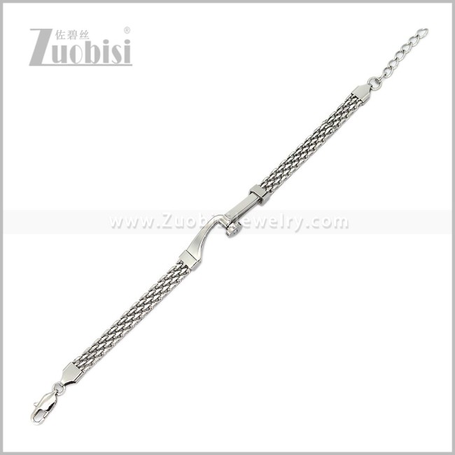 Stainless Steel Bracelet b011183S