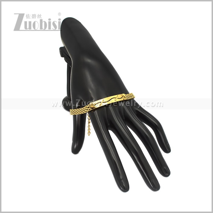 Stainless Steel Bracelet b011187G