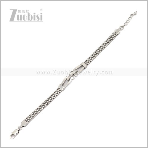 Stainless Steel Bracelet b011186S
