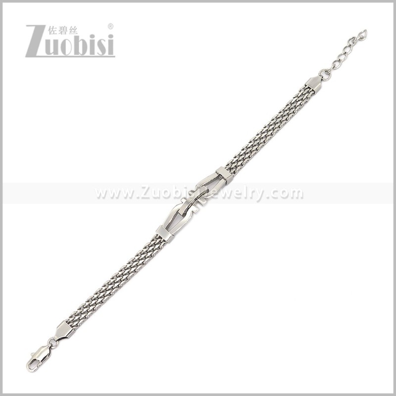 Stainless Steel Bracelet b011186S