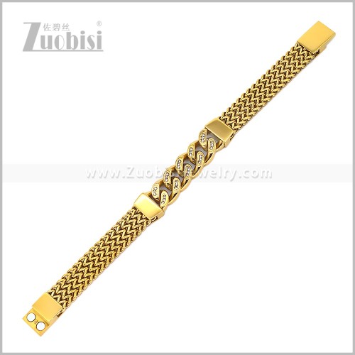 Stainless Steel Bracelet b011184G