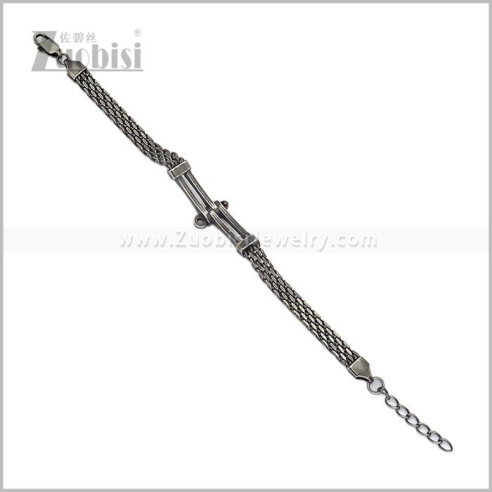 Stainless Steel Bracelet b011179S2