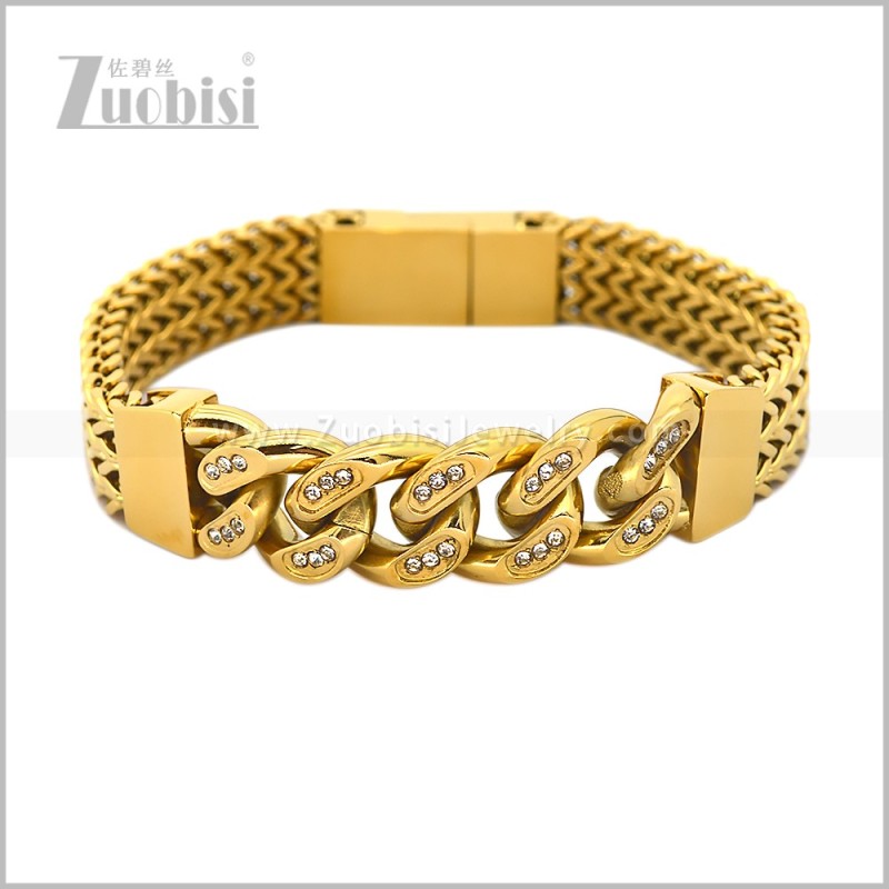 Stainless Steel Bracelet b011184G