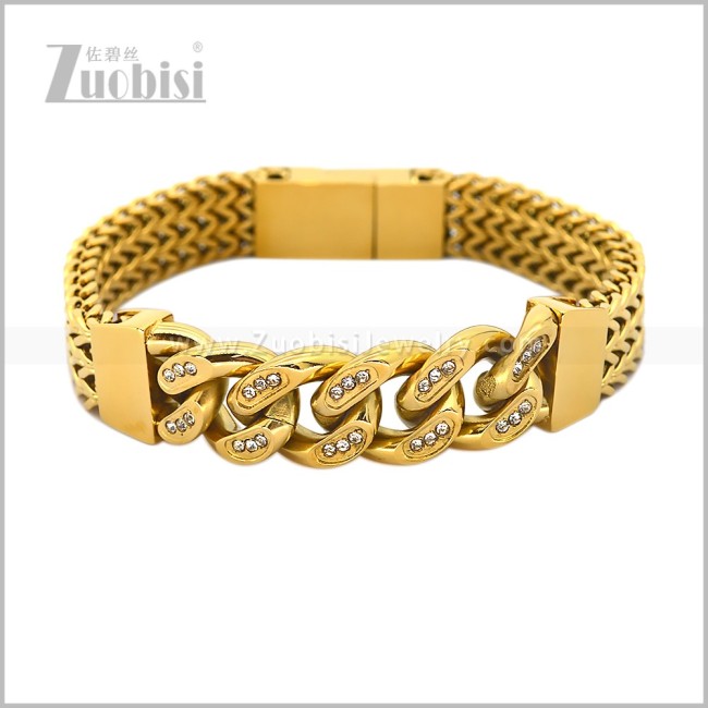 Stainless Steel Bracelet b011184G
