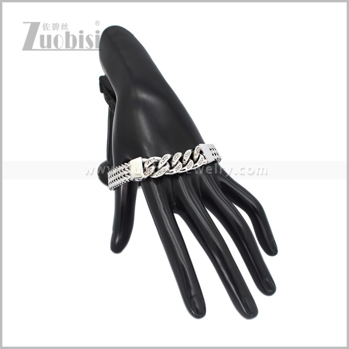 Stainless Steel Bracelet b011184S