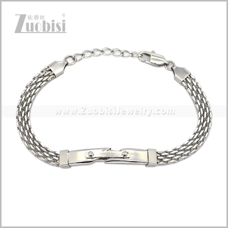 Stainless Steel Bracelet b011180S