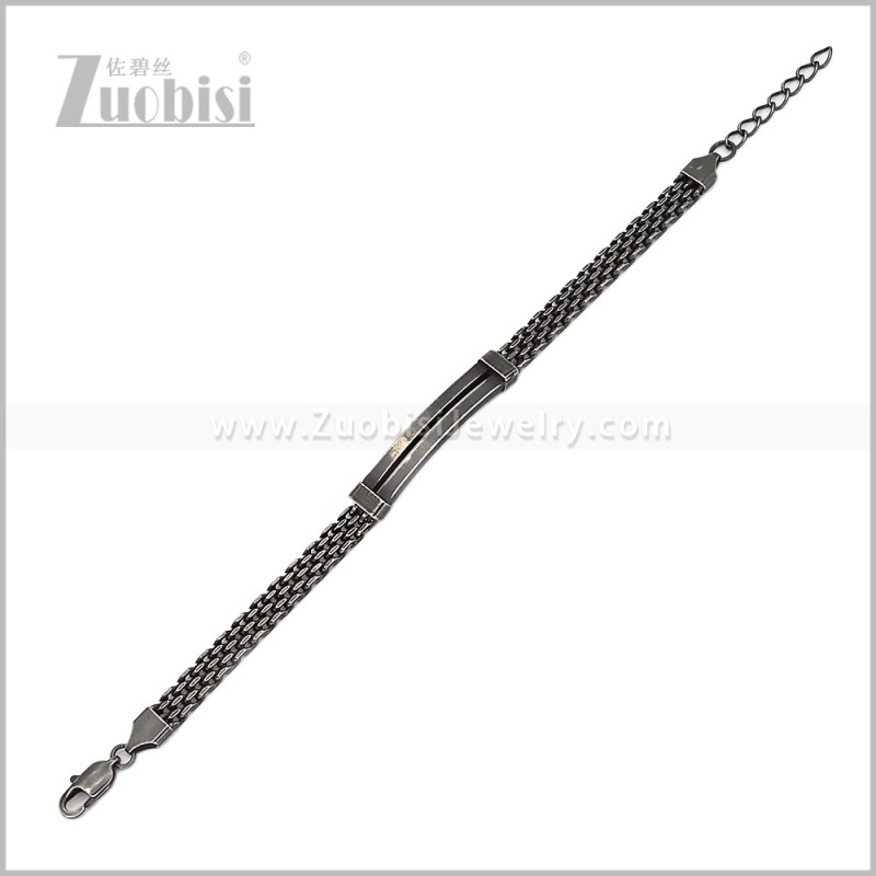 Stainless Steel Bracelet b011189S3