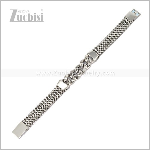 Stainless Steel Bracelet b011184S