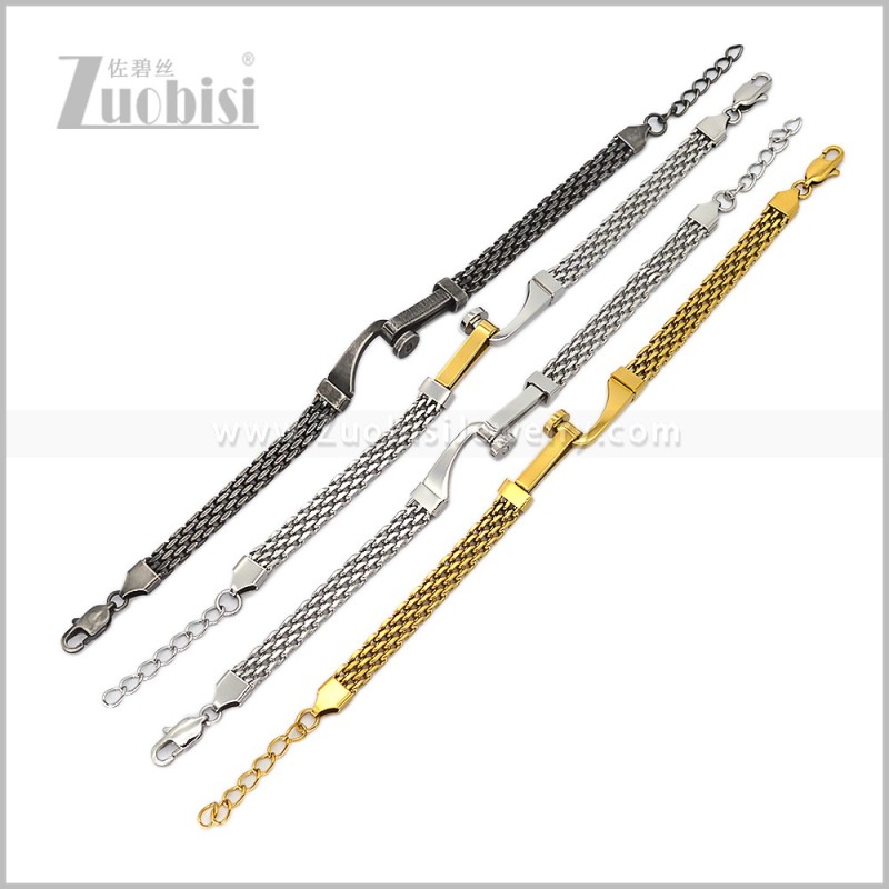 Stainless Steel Bracelet b011183SG