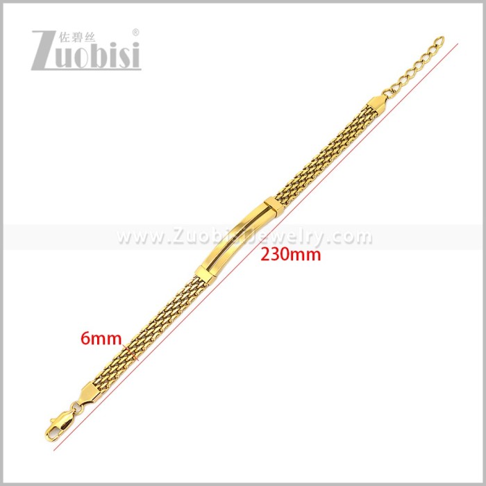 Stainless Steel Bracelet b011189G