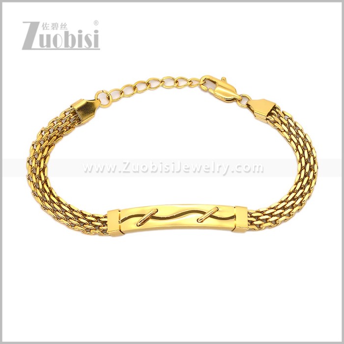 Stainless Steel Bracelet b011187G