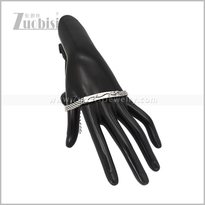 Stainless Steel Bracelet b011187S