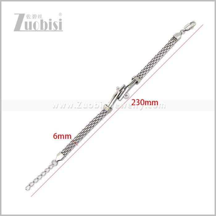 Stainless Steel Bracelet b011181S