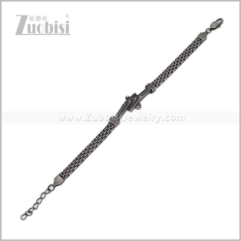 Stainless Steel Bracelet b011181S2
