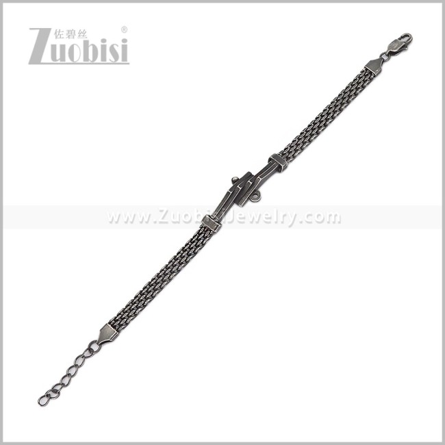 Stainless Steel Bracelet b011181S2