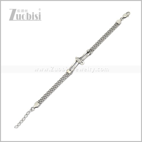Stainless Steel Bracelet b011179S