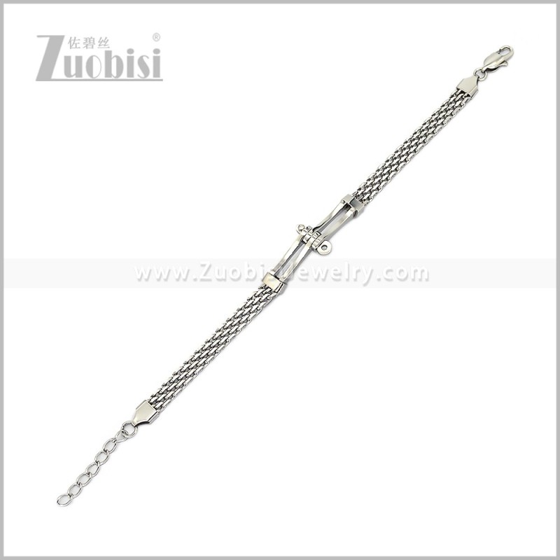 Stainless Steel Bracelet b011179S