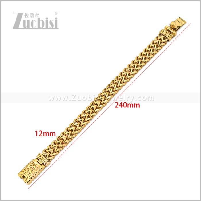 Stainless Steel Bracelet b011185G