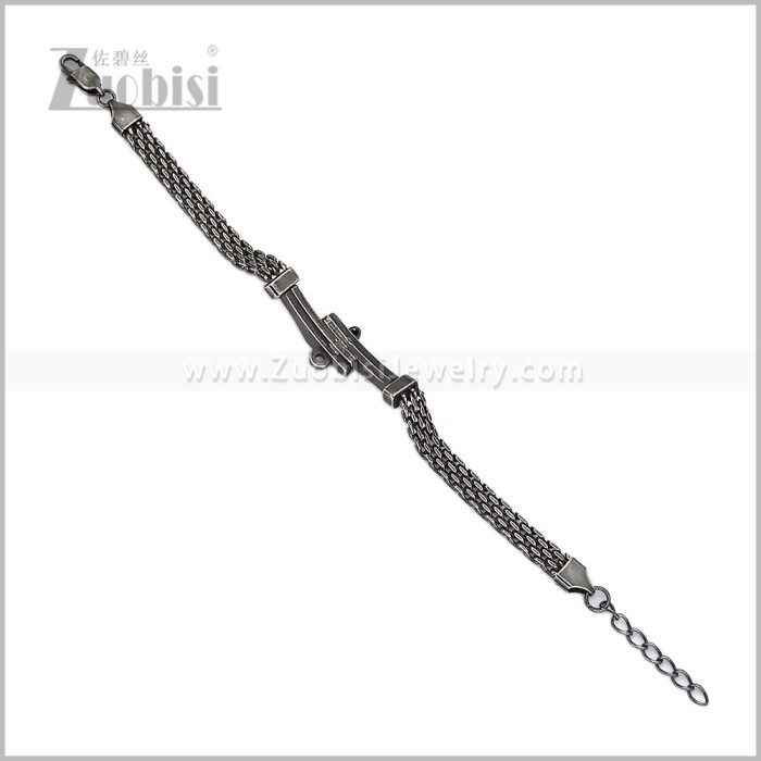 Stainless Steel Bracelet b011181S2