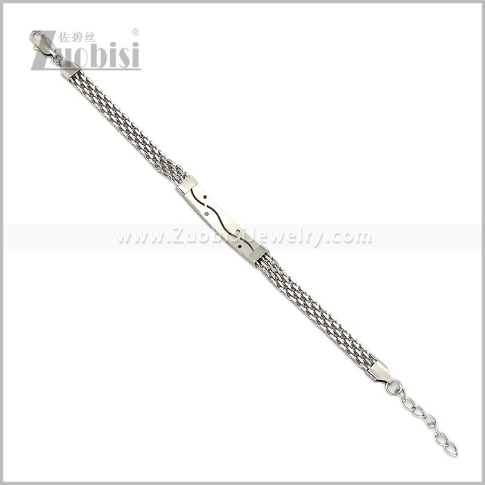 Stainless Steel Bracelet b011187S