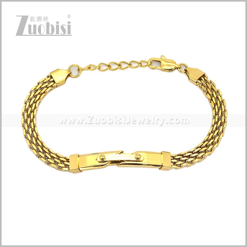 Stainless Steel Bracelet b011180G