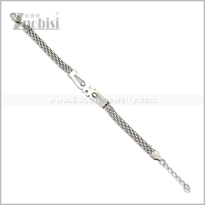 Stainless Steel Bracelet b011186S