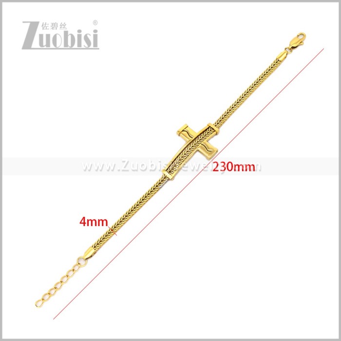 Stainless Steel Bracelet b011176G