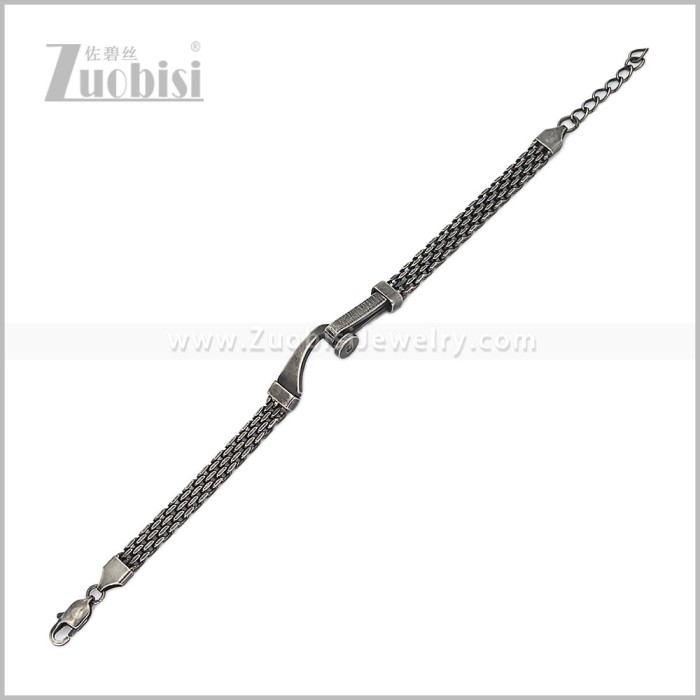 Stainless Steel Bracelet b011183S2