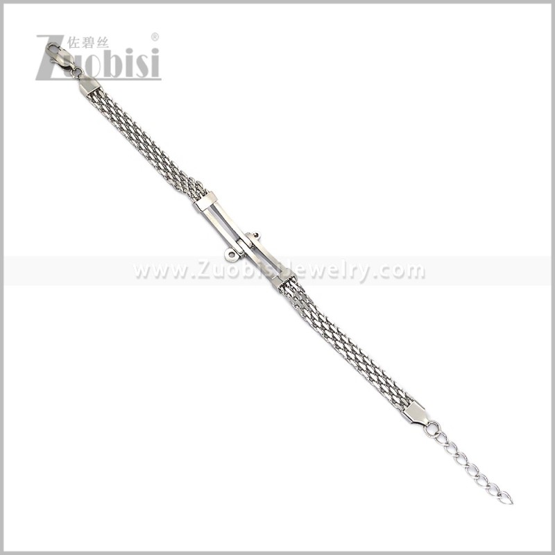 Stainless Steel Bracelet b011179S