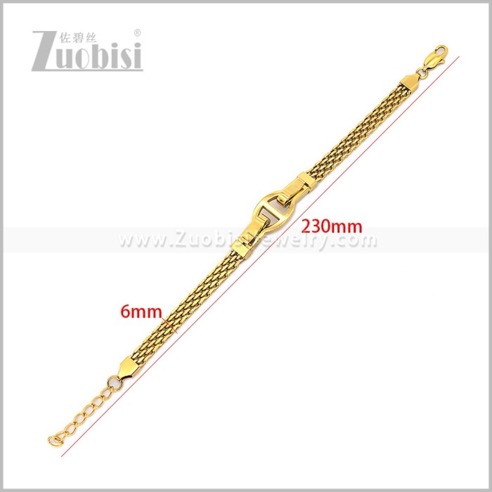 Stainless Steel Bracelet b011177G