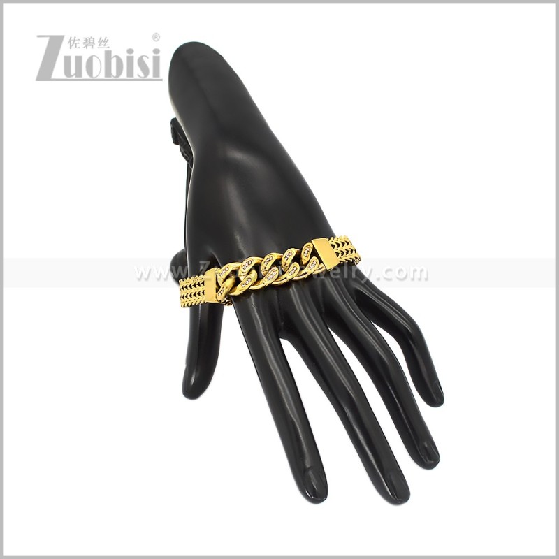 Stainless Steel Bracelet b011184G