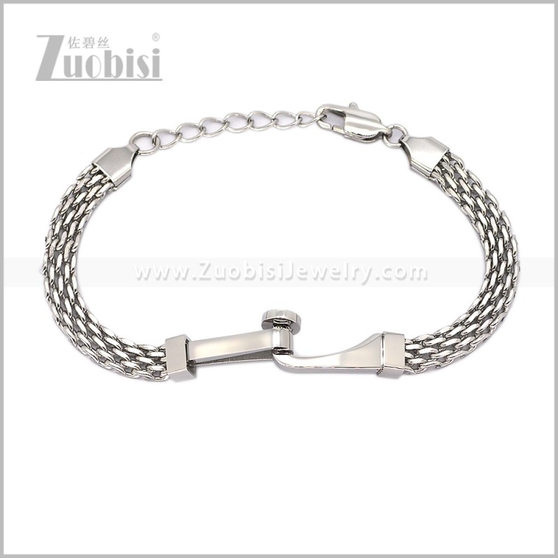 Stainless Steel Bracelet b011183S